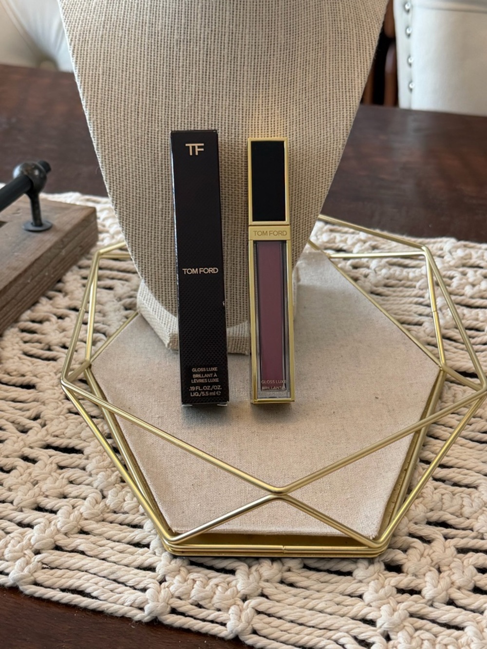 Tom Ford Gloss Luxe Lip Gloss in Casablanca - Full Size - New in Box